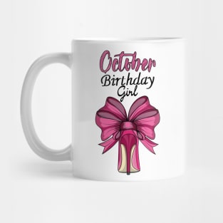 October Birthday Girl Mug